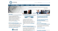 Desktop Screenshot of cepis.org