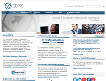 Tablet Screenshot of cepis.org